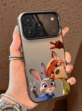 疯狂动物城手机壳适用苹果17promax比耶华为puar80/70防摔phone16情侣15/14mate60疯狂动物城小米13荣耀400