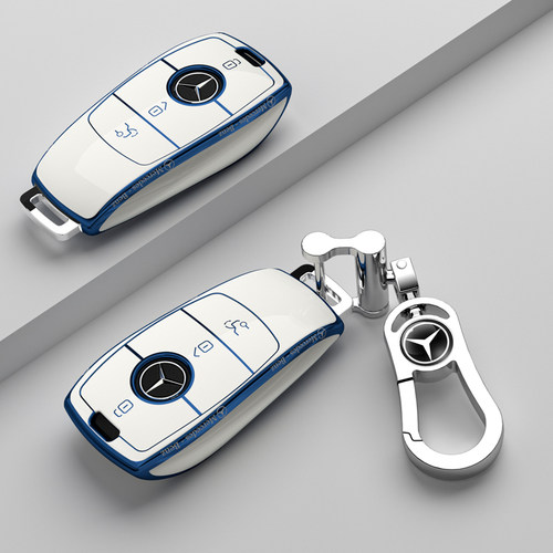 适用奔驰e300l钥匙套2023款glc260男士扣e260l级高级车内装饰用品