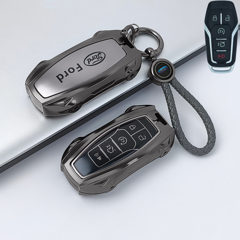 福特系列车锌合金+TPU商务风