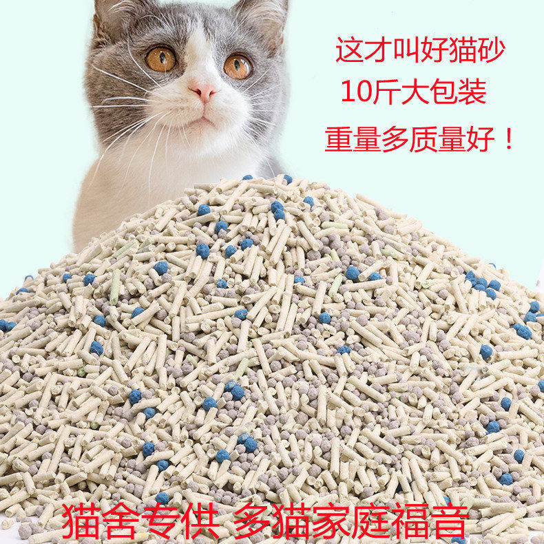 豆腐猫沙膨润土砂混合砂