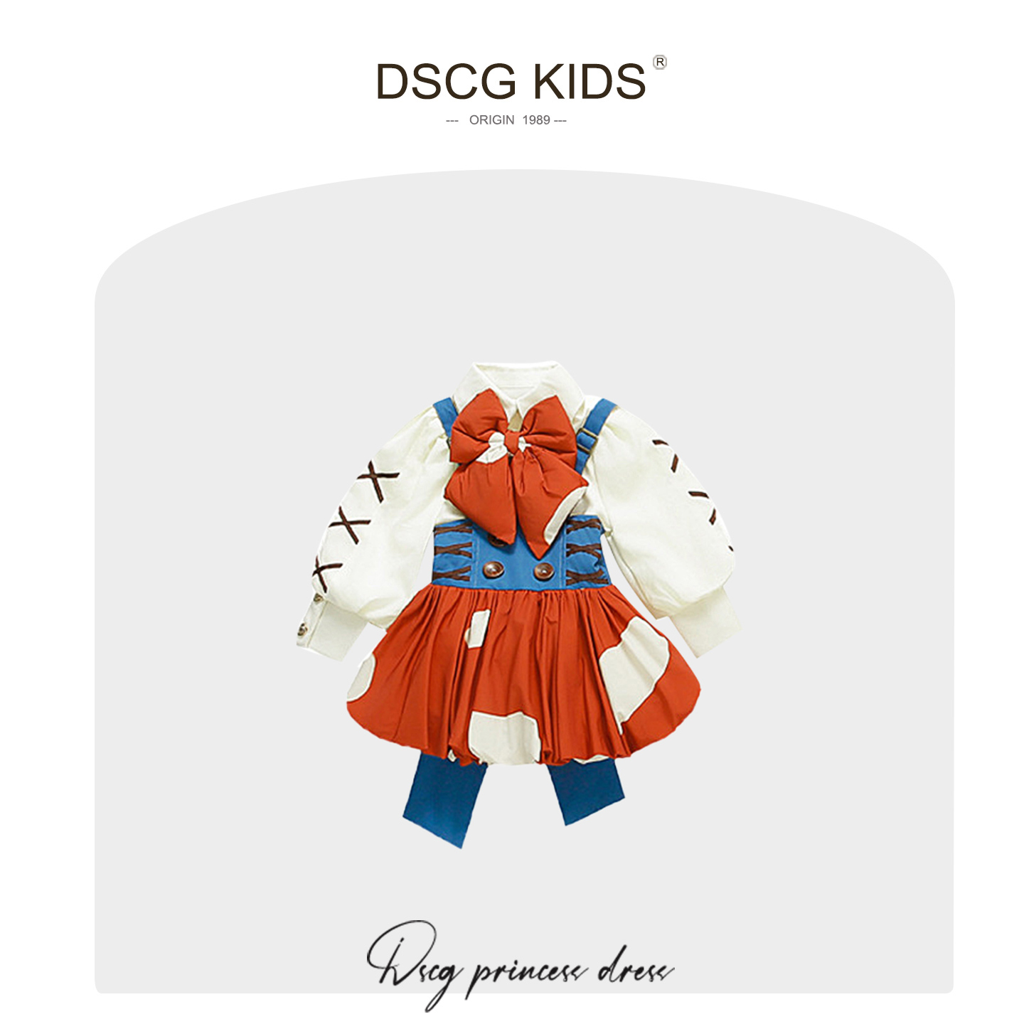 【品牌】小红帽洛丽塔公主裙女童