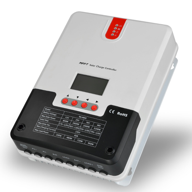 厂家MPPT太阳能控制器系列12V24V48V20A30A40A50A60A基站ML4860