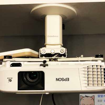 美视吊架GPCM-G投影仪支架投影机挂架家用伸缩吊装托架壁挂侧墙架