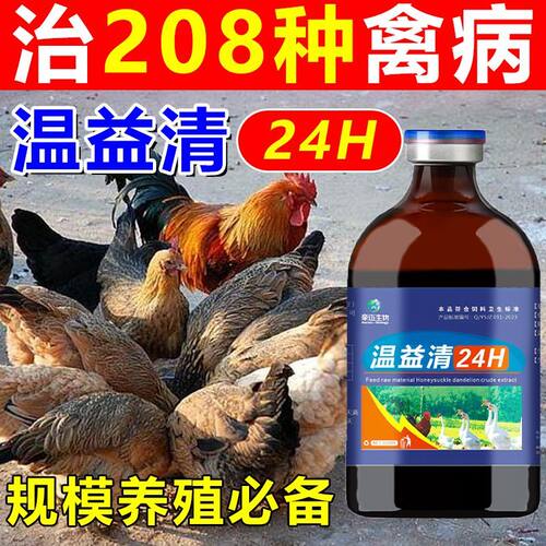 温益清24h鸡瘟感冒强效抗