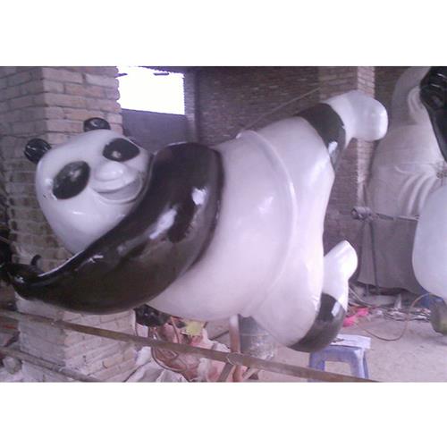 供应景观透明雕塑制作/动物人物卡通雕塑/玻璃钢卡通雕塑摆件