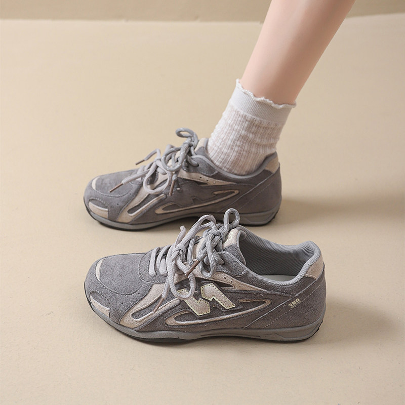 复古德训鞋女2025秋季新款爆款平底百搭休闲运动板鞋显脚小阿甘鞋,女鞋,德训鞋,淘宝优惠券,粉丝福利购,淘宝优惠卷