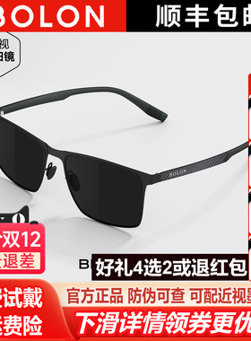 暴龙眼镜25新品偏光防紫外线钓鱼方框太阳镜开车专用墨镜男BL8119