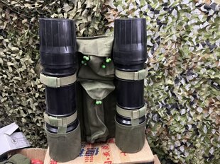 原品80年代89式100型重迫大尺寸密封桶户外帆布背包渔具收纳桶