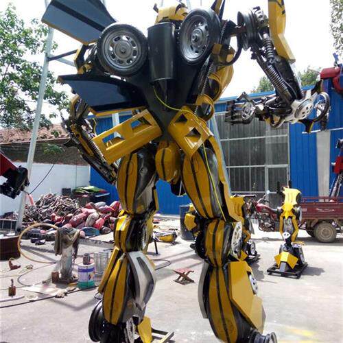 供应大型机器人模型机器人雕塑模型暖场道具景观变型金刚模型