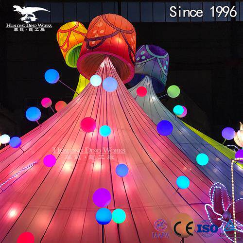 公园景区夜游主题项目制作工厂主题彩灯灯会美陈模型