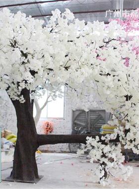 厂家供应大量盆景仿真樱花树室内户外绿色工程酒店摆设外景拍摄