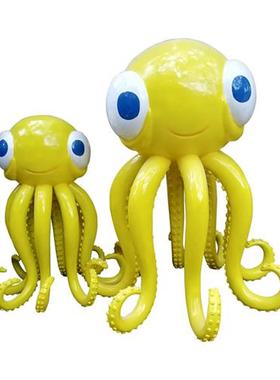 玻璃钢大型户外章鱼小区海洋馆房地产幼儿园雕塑园林景观装饰摆件