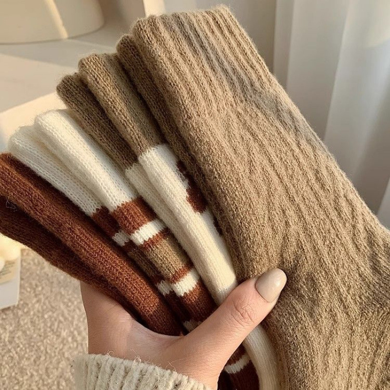 【加厚】保暖毛圈袜3双