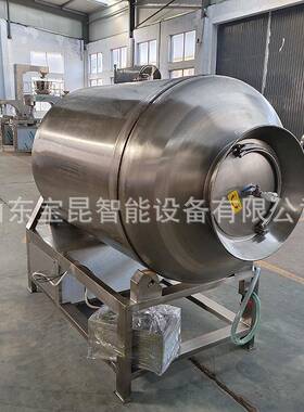 全自动变频真JXP空滚揉机鸡翅中滚翅腌揉腿制设备香肠火培根肉腌