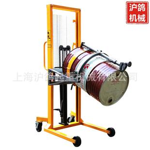 桶翻转倒桶料车圆搬运 油 高厂家直销油桶堆车油桶搬DSC运装 卸车