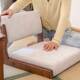 床上椅子榻榻米座椅日式 靠背凳子实木飘窗坐地和室椅无脚无腿椅子