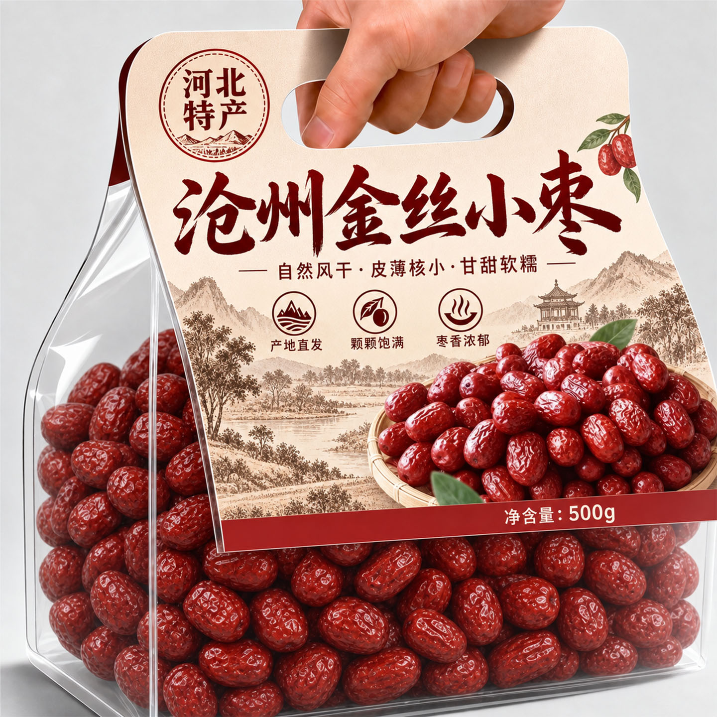 正宗特级沧州金丝小枣官方旗舰店特级特产红枣2026新货优质免洗