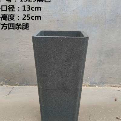 兰花花盆2025圆形透气多孔陶瓷材质1325方形签筒会呼吸简约创意