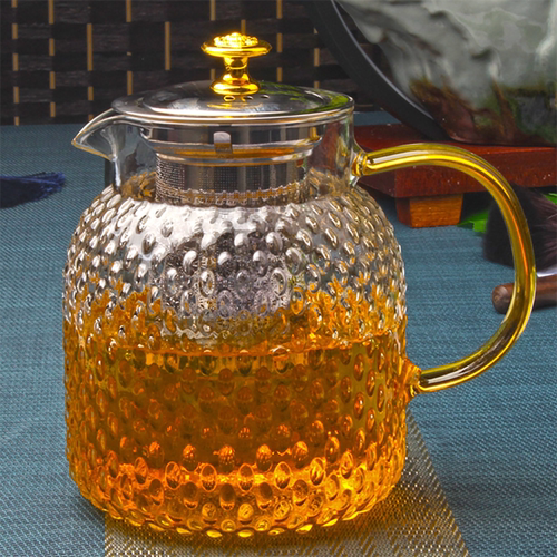 超大加厚玻璃茶水过滤茶壶