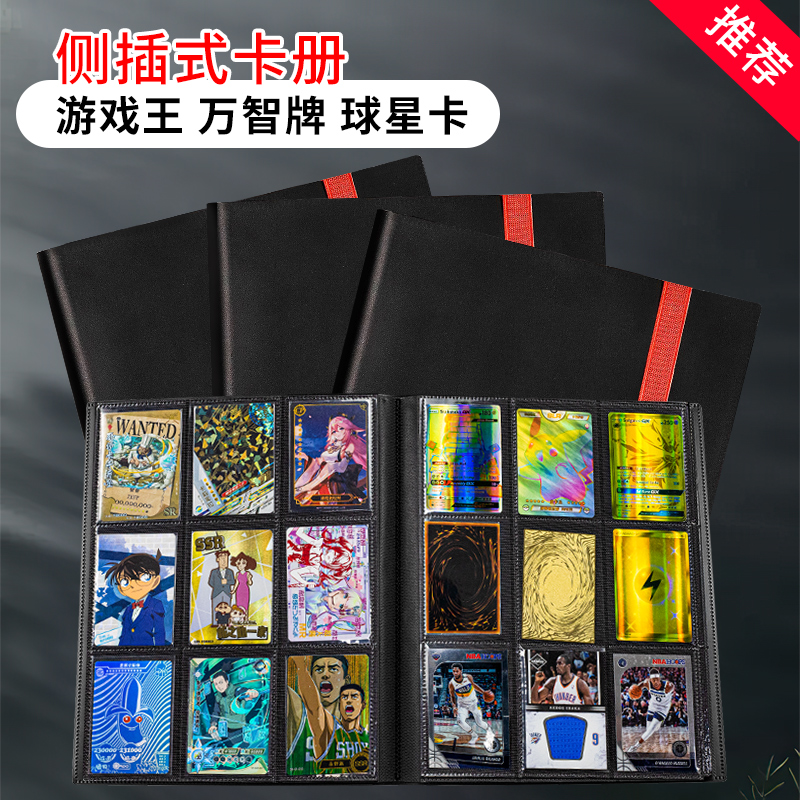 黑色宝可梦卡册sanseking