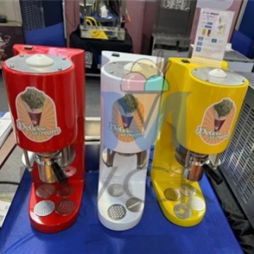 spaghetti出口冰淇淋压面条机硬冰淇淋机意大利冰激凌面条机