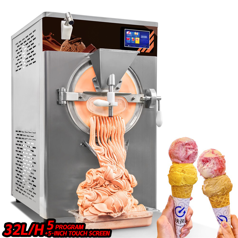 网红哈根达斯硬质冰欺凌球制作设备 厂家供应立式生产设备全自动