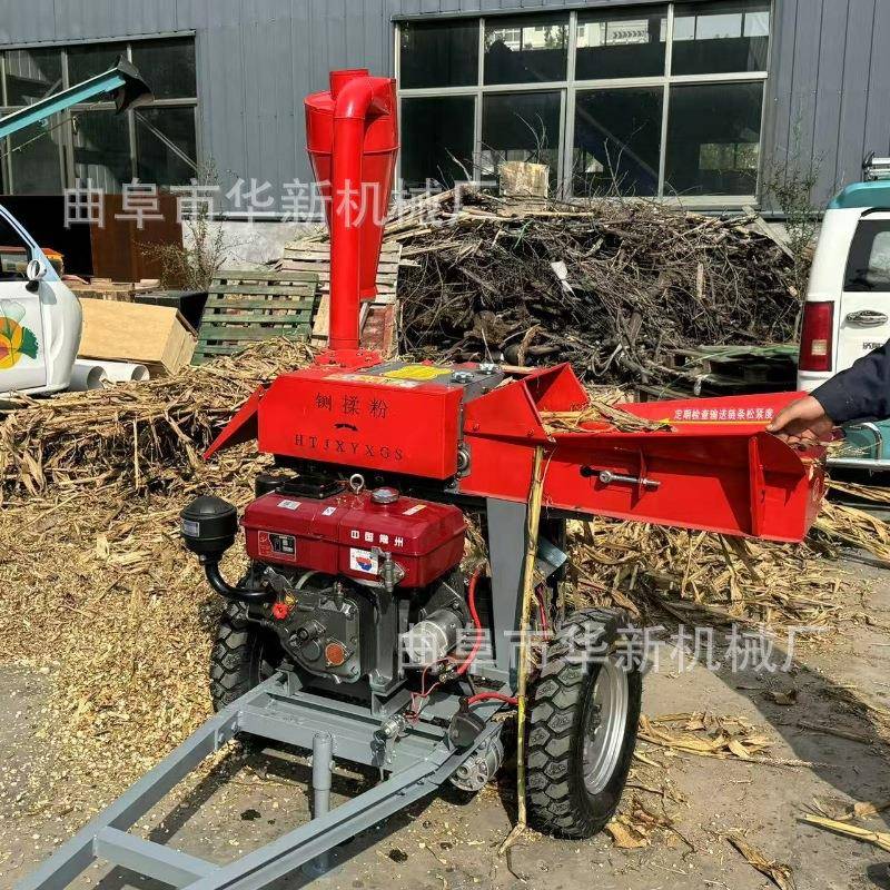 铡草揉丝一体机 稻草捆草机打捆机 农用秸秆粉碎切草机干湿两用