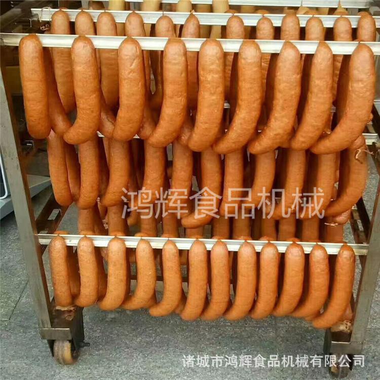 30型家用小型红肠香肠烟熏烤炉 全自动腊肠香肠烘干上色机 熏干机