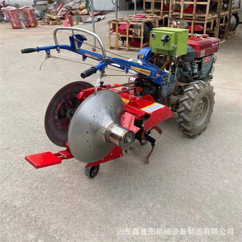 高度宽度可调草莓开沟起垄机果园小型筑梗机沙土黏土大马力扶垄机