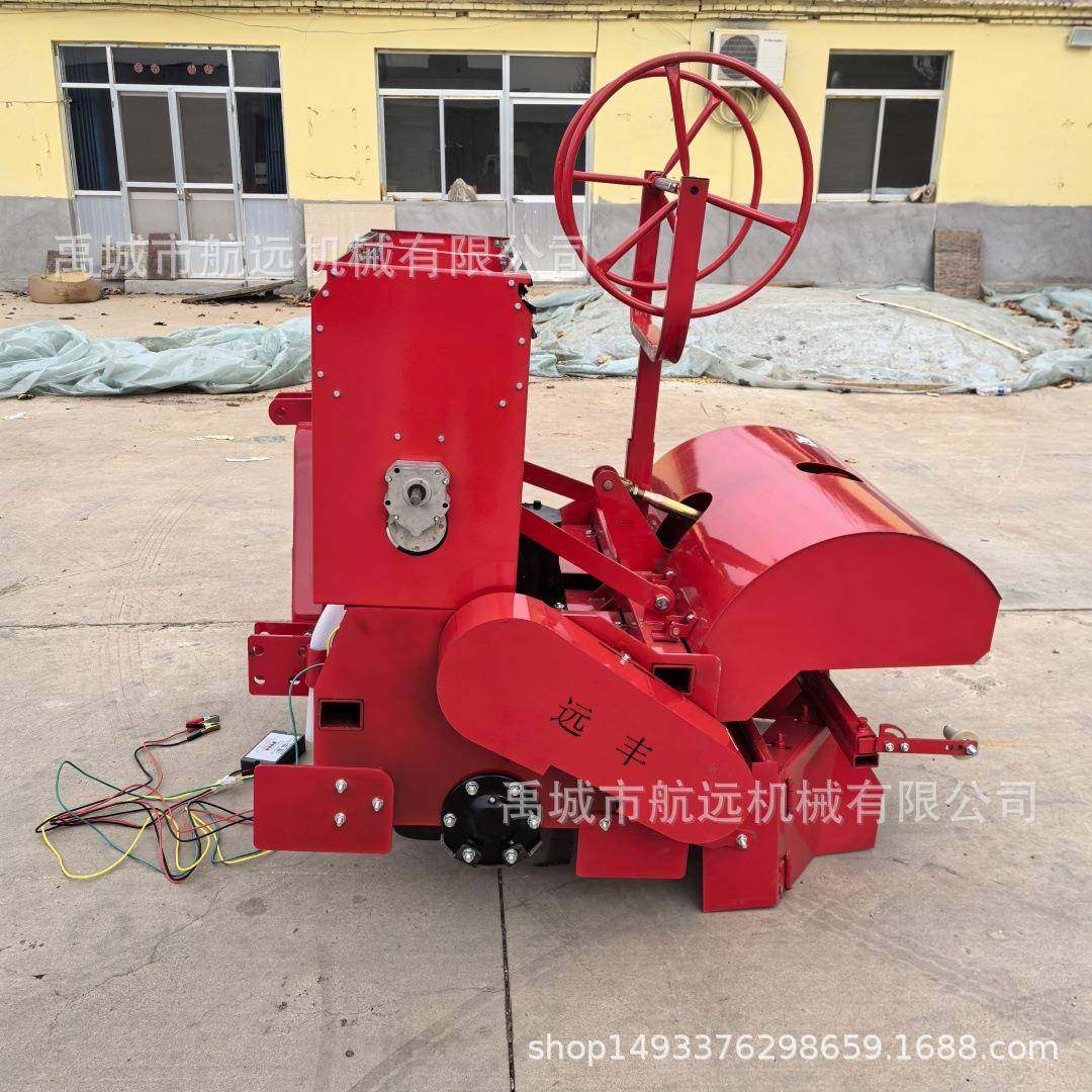 红薯烤烟起垄覆膜机 旋耕起垄覆膜铺滴灌带一体机 膜上喷土防风刮