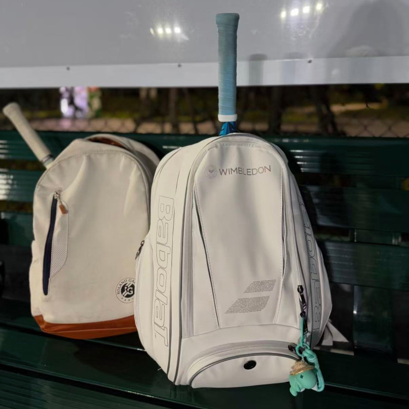 百宝力新款网球包温网双肩包单肩男女款多功能大容量羽毛球拍袋