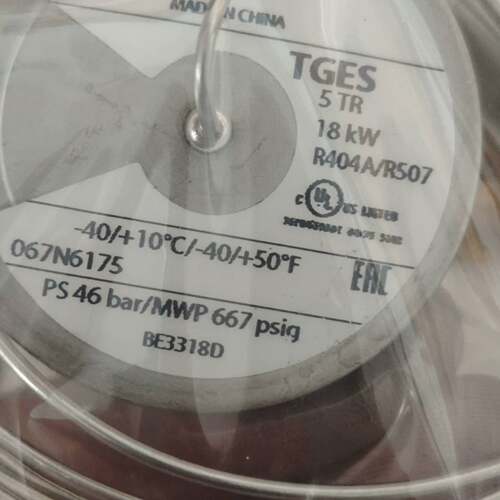 可维修，TGES 5TR，18KW，R40，丹佛斯热力膨胀阀型号功率