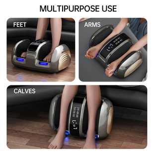 massager跨境代发亚马逊足疗机加热足底按摩器家用脚部按脚脚步仪