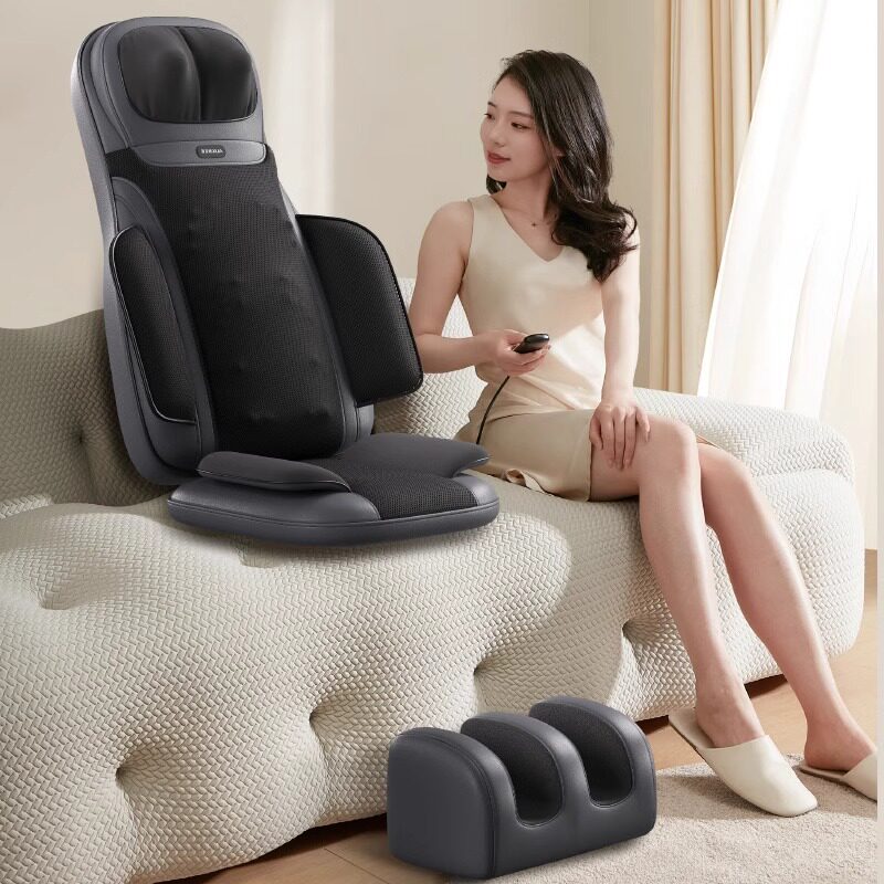 全身靠垫多功能家用按摩器肩颈椎腰部背部自动揉捏椅经络疏通