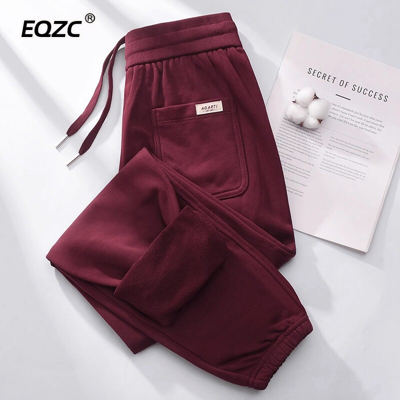 休闲裤女士2025轻奢束脚裤春秋新款裤子大码灯笼裤宽松休闲运动裤,女装/女士精品,卫裤,淘宝优惠券,粉丝福利购,淘宝优惠卷