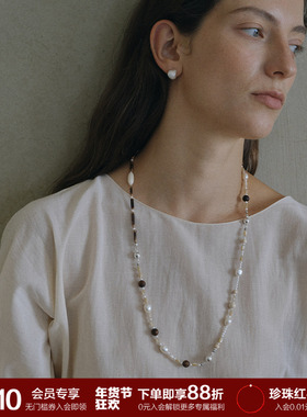 SOFT ROOM珍珠磁吸串珠多戴法手链项链配饰礼物