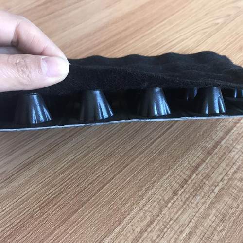 厂家hbyz排水板 屋顶绿化园林地下车库楼顶尺寸可选高质量排水板