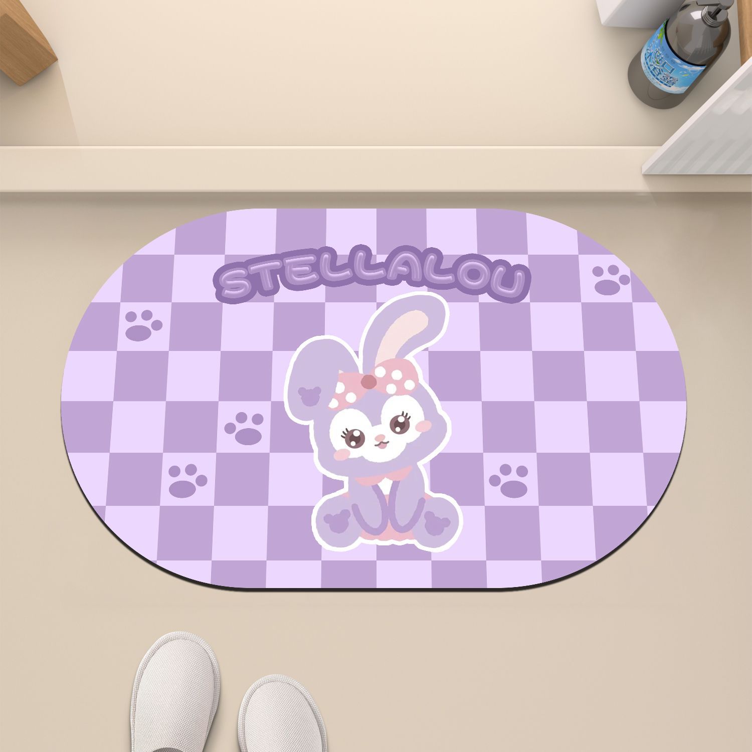 星黛露防滑进门硅藻泥地垫卫生间防滑垫门口速干浴室吸水地垫