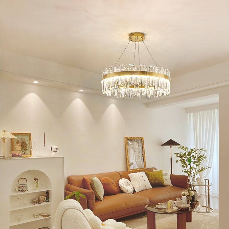 希维尔轻奢水晶吊灯客厅灯简约现代后现代大气奢华主灯主卧室餐厅