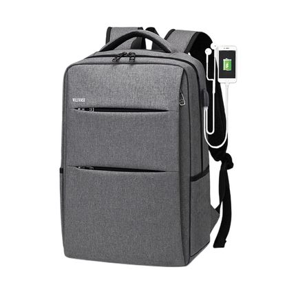 商务背包双肩包旅行包休闲出差通勤大学生笔记本电脑书包男女款