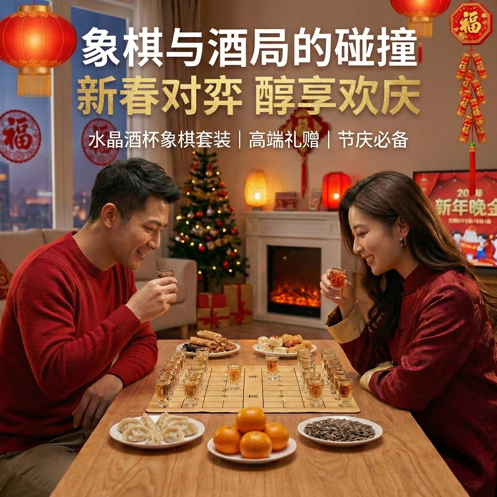 新春象棋酒杯套装过年聚会家用创意洋酒杯商用趣味喝酒游戏道具,餐饮具,洋酒/威士忌杯,淘宝优惠券,粉丝福利购,淘宝优惠卷