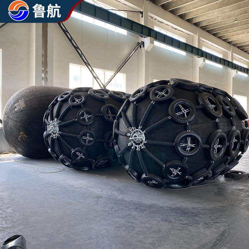 鲁航销售橡胶充气护舷游艇码头防护用橡胶充气护舷防撞护舷