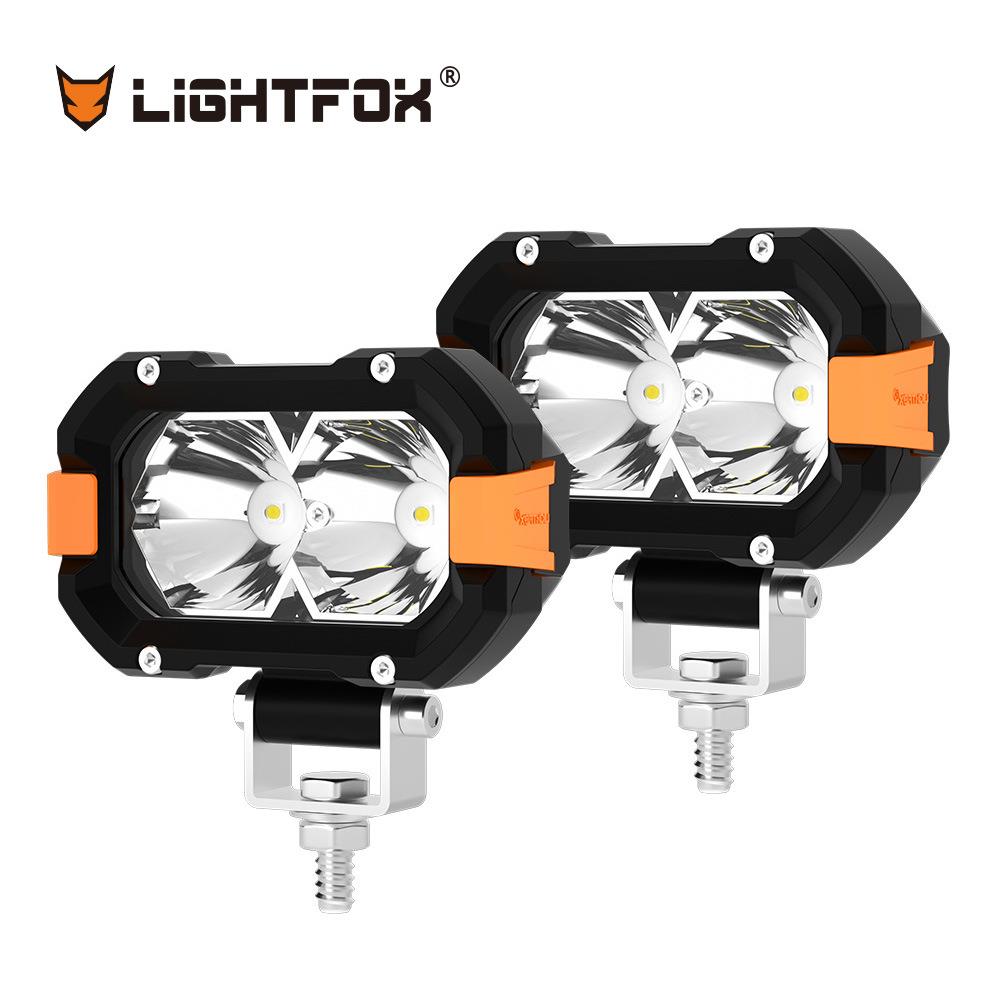 LIGHTFOX20W汽车辅助车灯聚光LED越野车改装工作灯