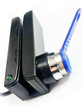 M123-IBU全轨IBUTTON TM卡 磁条卡读卡器 Magnetic Card Reader