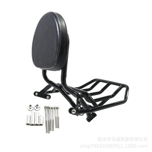 适用宝马K1600B改装后货架后靠背后行李架后乘客扶手靠背货架靠背