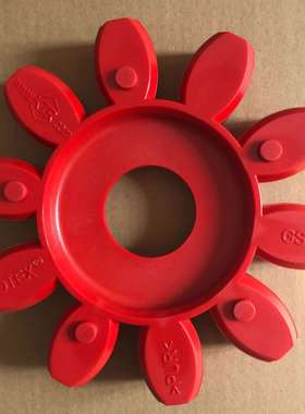 KTRROTEXGS75弹性体外径160内径80缓冲垫10角瓣胶块圈红色绿色