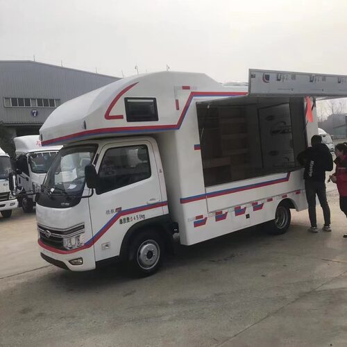移动推拉车冰激凌冷饮售卖车 蓝牌LED广告车 三面玻璃屏带货架