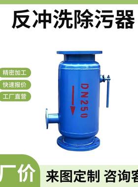 DN450全自动反冲洗除污器ZPG立式卧式角通直通304过滤器