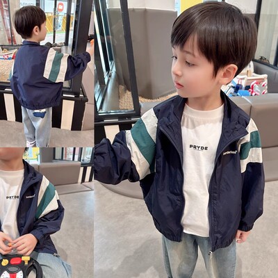男童春秋外套新款春装衣服薄款潮