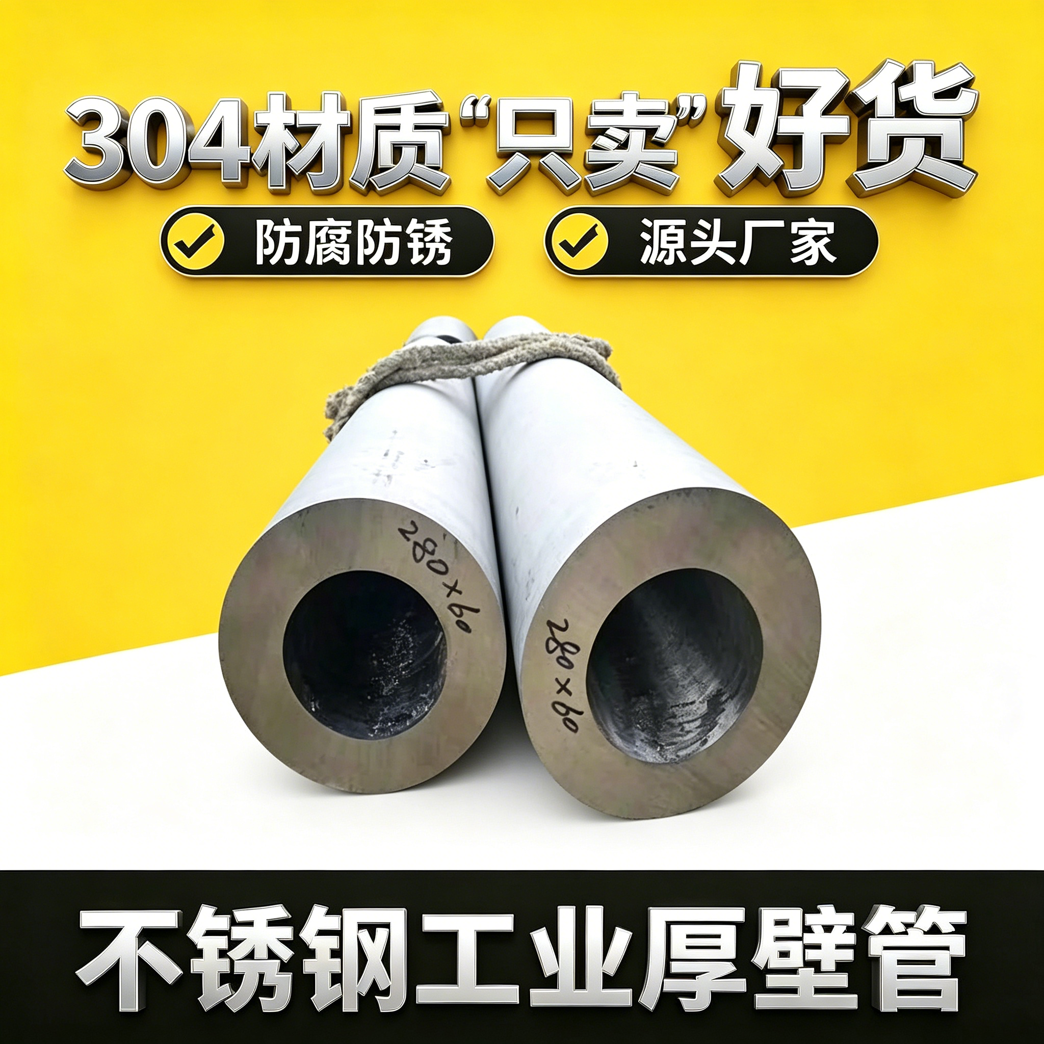304不锈钢管工业无缝管316L空心厚壁管310S钢管焊管零切定制加工